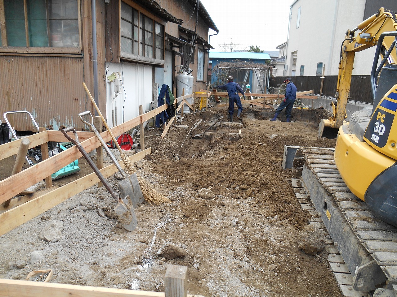 小倉様邸新築工事　基礎工事開始！！