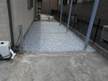 君津市K様邸　水はけ問題解決
